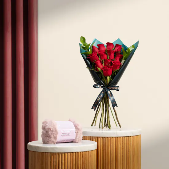 Essentials Autumn Everyday Pouch | Soft Focus Flower