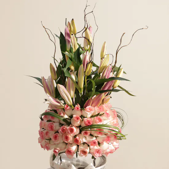 Cheerful Garden Flower Vase