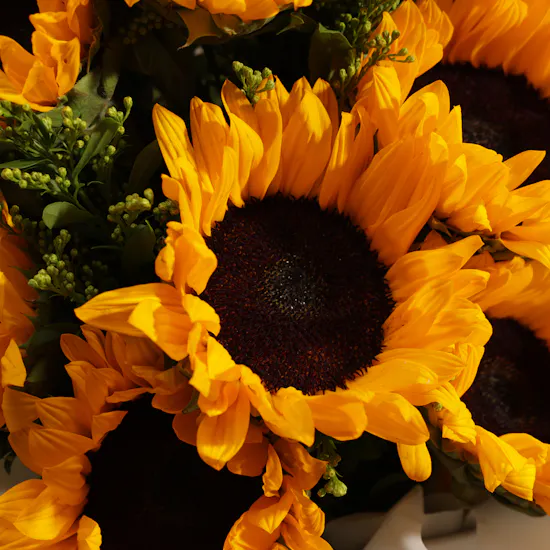 Golden Verse Flower Bouquet