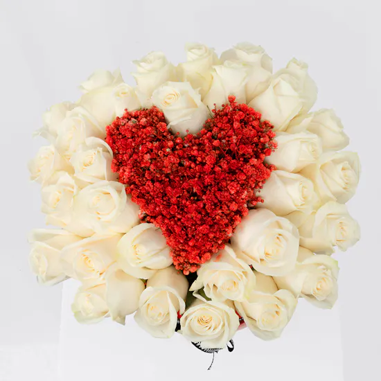 Infinity Love | Glass Vase