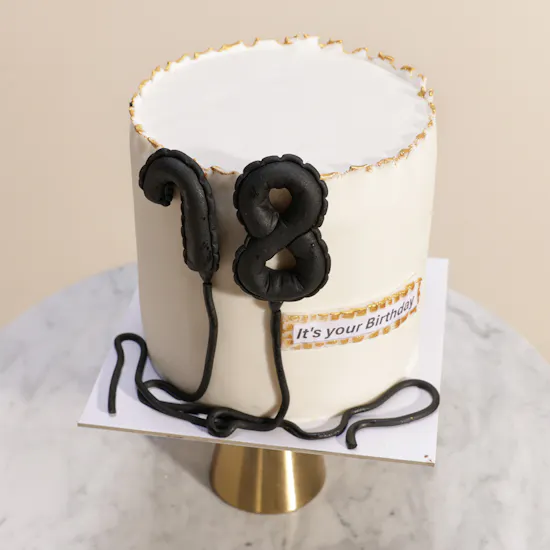 Floward Personalized Birthday Cake
