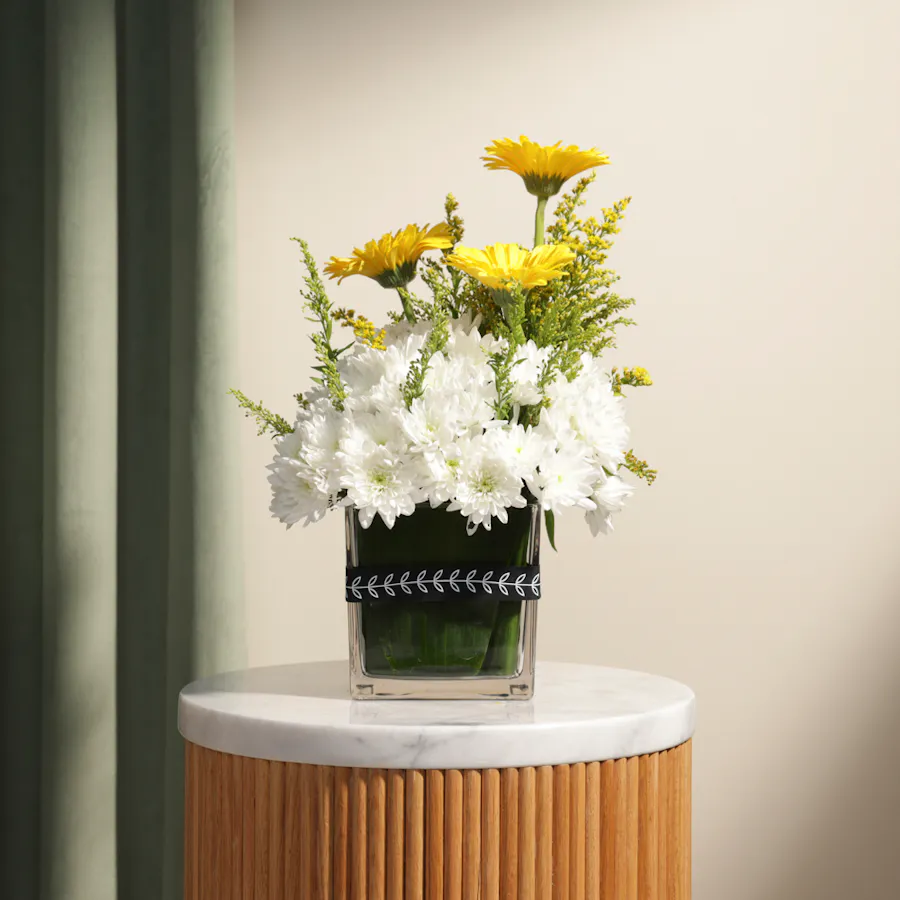 Morning Sun | Square Vase 5