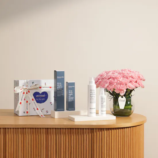 Floward x LETOILE Deep Sleep Serenity Set | Affection Flowers Vase
