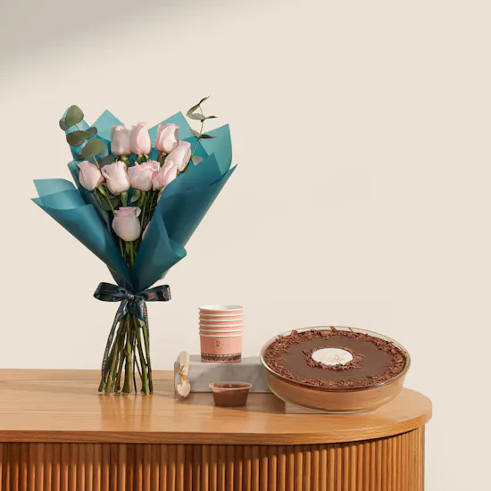 December Cake Eid Nutella Molten Cake | Classy Flowers
