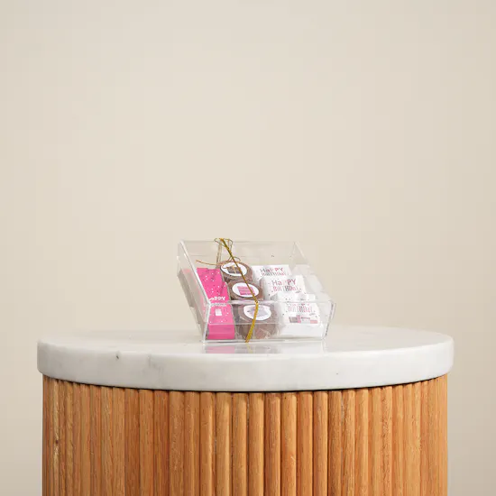 Lilac Happy Birthday Pink Chocolate Box