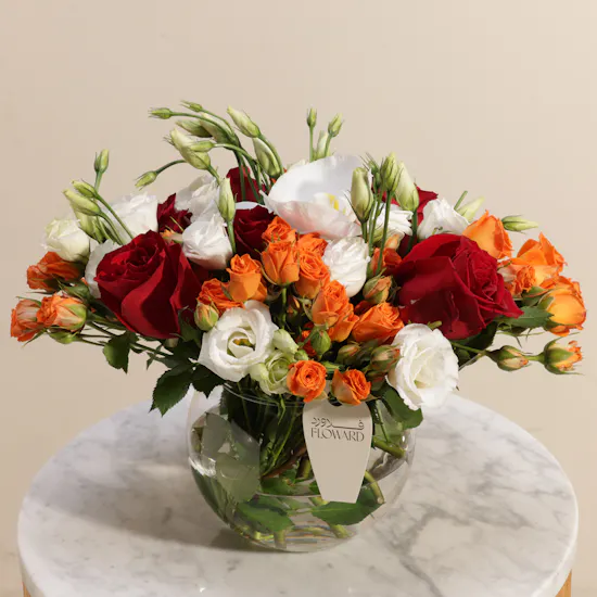 Enchanted Flowers Vase