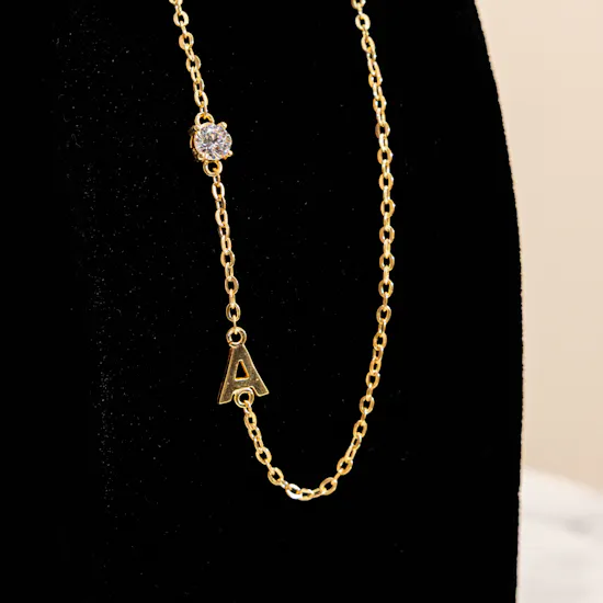 Hrh Letter A Necklace
