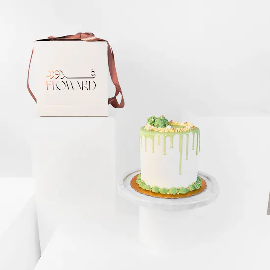 Floward Vanilla Hazelnut White Chocolate Cake | Get Well Soon Bouquet