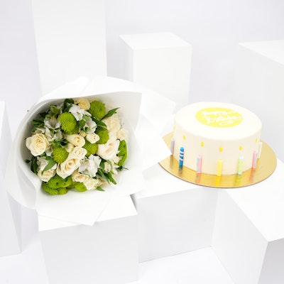 Helen's Bakery Birthday Cake | Soft Blooms