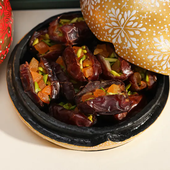 Bonbonniere Assorted Nut-Stuffed Dates Gift Set | The Lovely Gathering Flower Bouquet