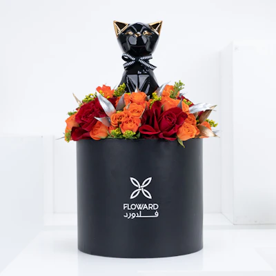 Black Panther & Box Of Roses Black Panther & Box Of Roses