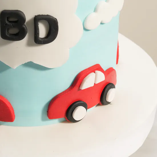 Floward Little Racer Birthday Cake