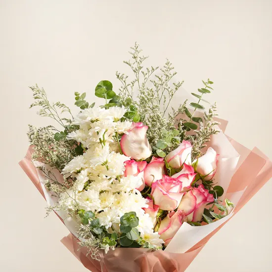 Blush Garden Whisper Bouquet
