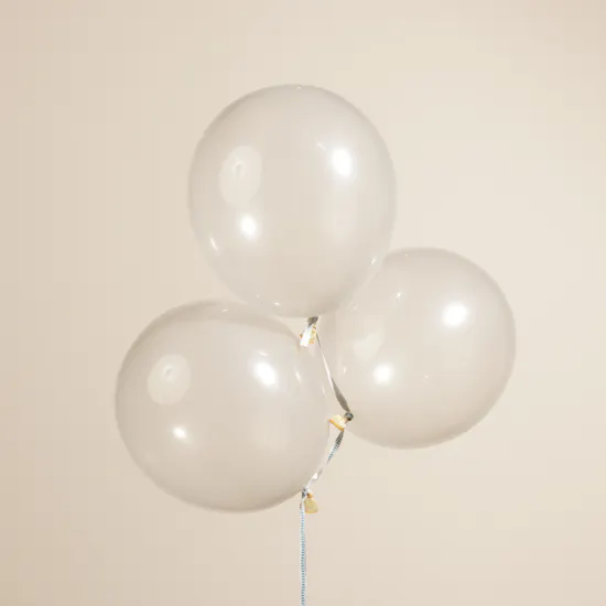 Royal Transparent Balloons | 3 Balloons