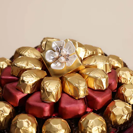 Floward Red Velvet Mix Chocolate Box