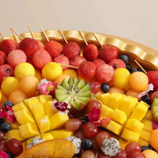 Fruitful Day New Year Deluxe Skewer Platter