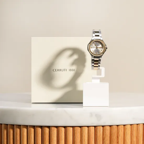 Cerruti 1881 Lucardo Two Tone Stainless Steel Women's Watch