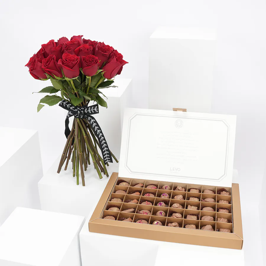 Levo Chocolate | Red Roses 3