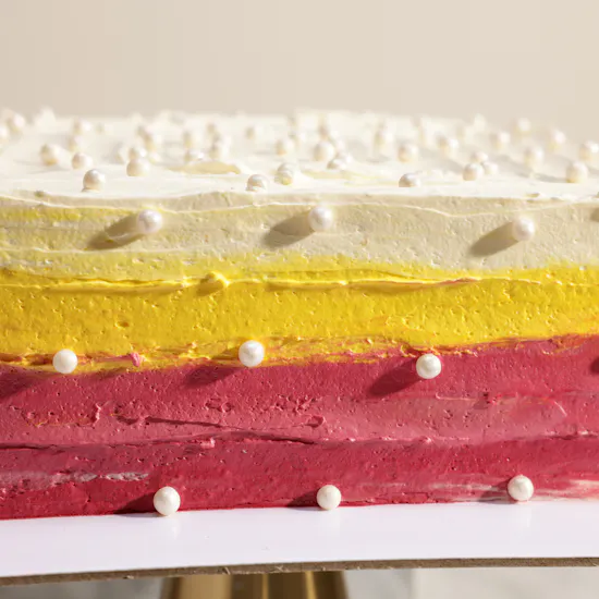 Floward Hazelnut & Chocolate Square Cake