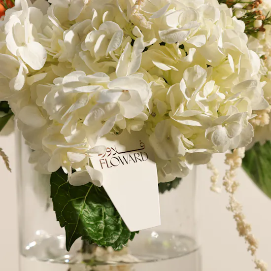 Sweet Serenity Flowers Vase