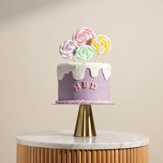 Floward Happy Birthday Lollipop Cake