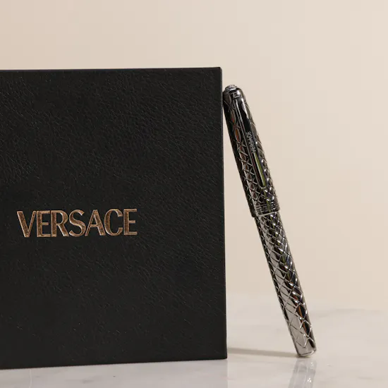 Versace Arges Roller Silver Pen