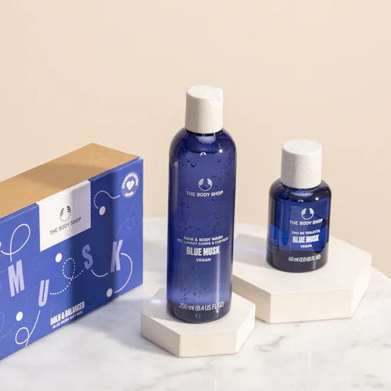The Body Shop Blue Musk Gift Set