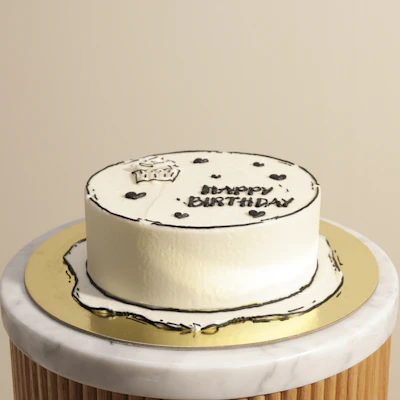 كيك يوم ميلاد سعيد بالشوكولاتة من هلن بيكري كيك يوم ميلاد سعيد بالشوكولاتة من هلن بيكري