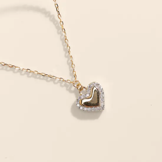 Miss L' by L'azurde Heart Kids Necklace