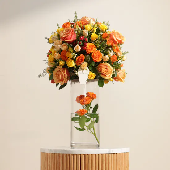 Fresh Flowers Vase