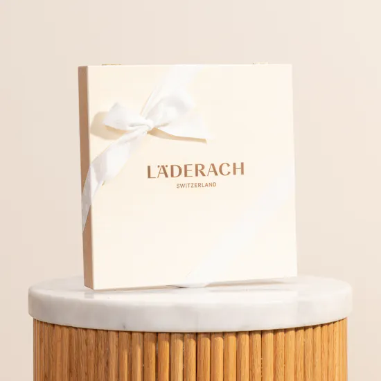 Läderach Praline and Truffle Assorted Medium Wooden Chocolate Box