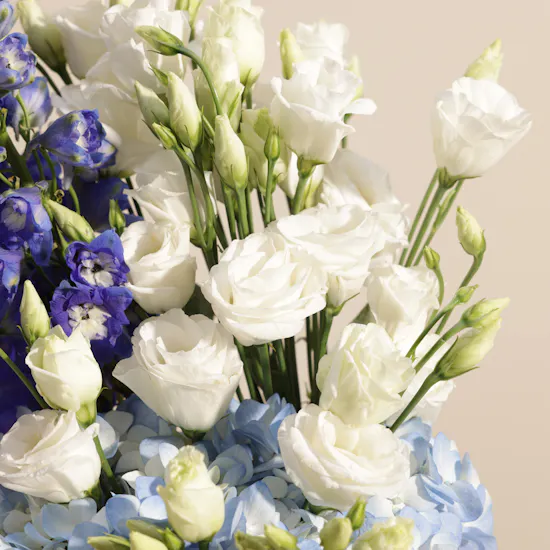 Sky Bloom Flower Vase