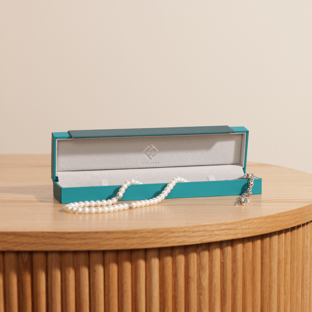 مسبحة لؤلؤ وأحجار ماركاسيت من فايندرا