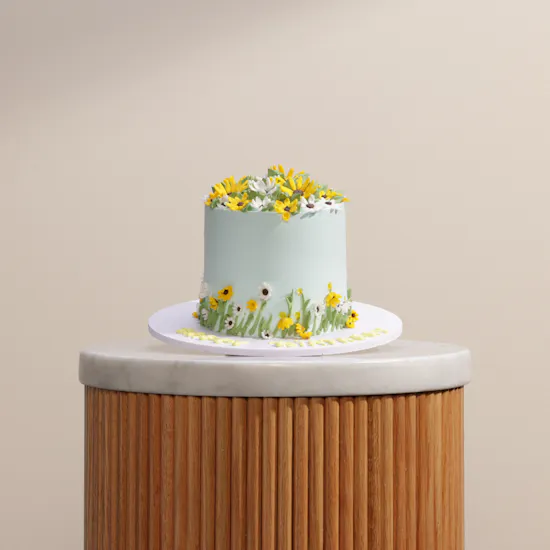 Floward Customizable Sunflower Cake