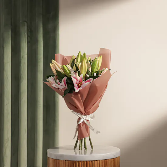 Endless Pink Lily Bouquet