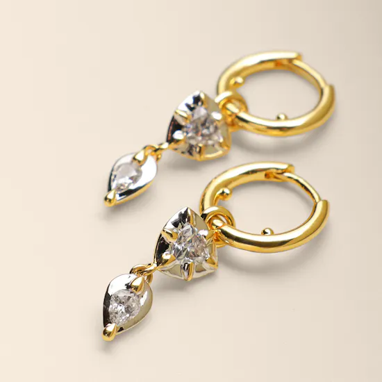 Velvet Desert Doana Hoop Mini Women's Earrings