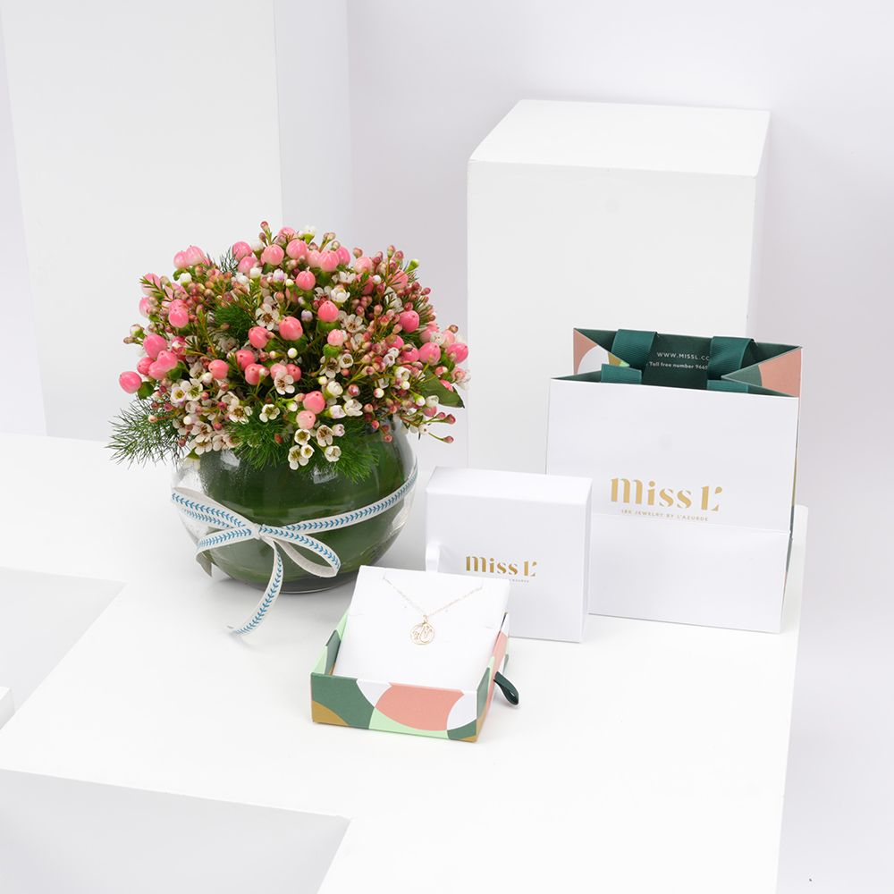 قلادة برج الجدي من مس إل من لازوردى | الوردى المتالق