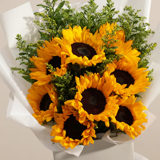 Golden Verse Flower Bouquet