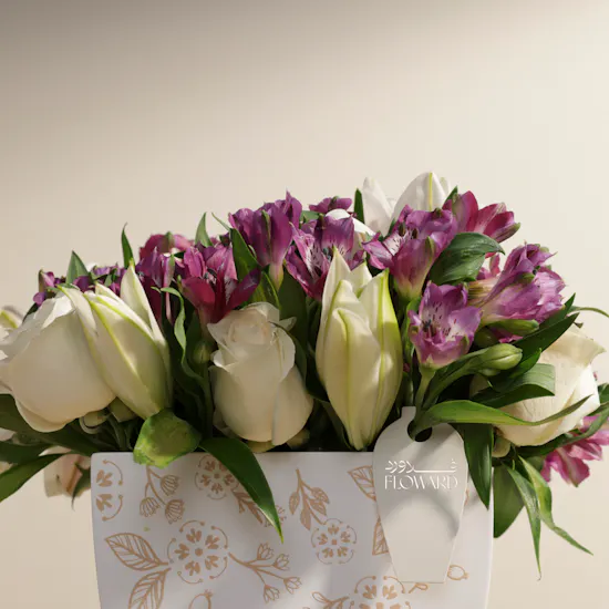 Eternal Love Flowers Vase