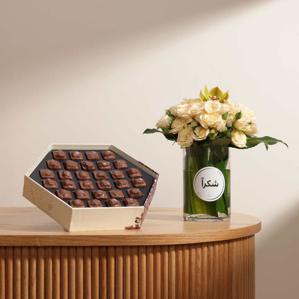 شوكولاتة من هنوڤيرين | فازة زهور