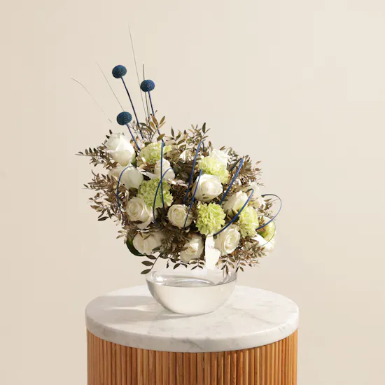 Regal Whisper Flower Vase