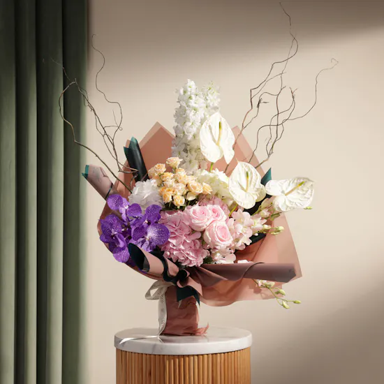 Gentle Purity Flowers Bouquet by September Studio