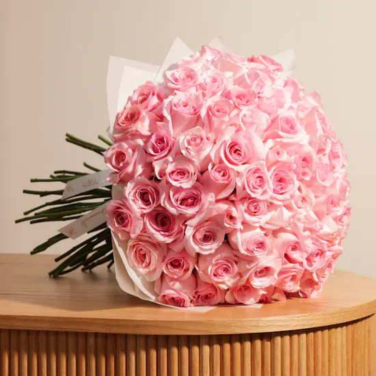 Dreamy Pink | 100 Rose Bouquet