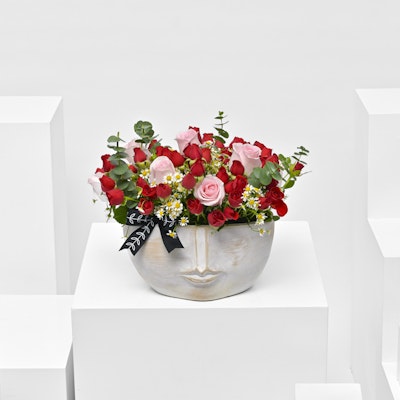 Floral Warmth Vase by Eleen Suliman 