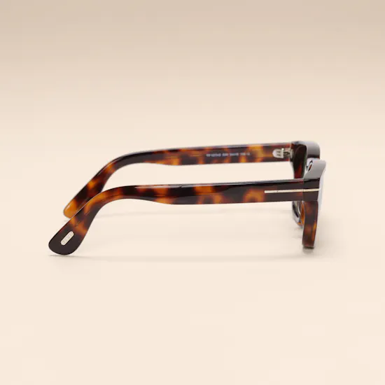 Tom Ford Icon Square Tortoise Unisex Sunglasses