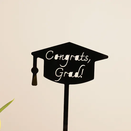 Abucci Graduation Chocolate Tray and New Journey Flowers
