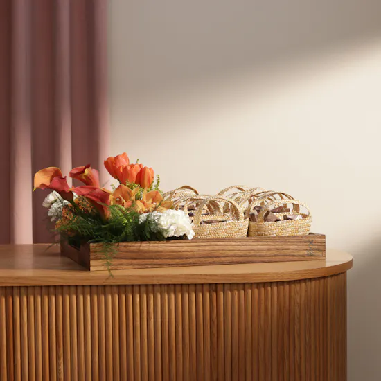 Floward Floral Giveaways Wooden Tray