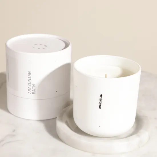 Mubkhar Amazonian Rain Candle | Whispered Grace Flowers Bouquet