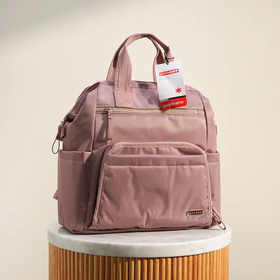Skip Hop Forma Mauve Diaper Backpack