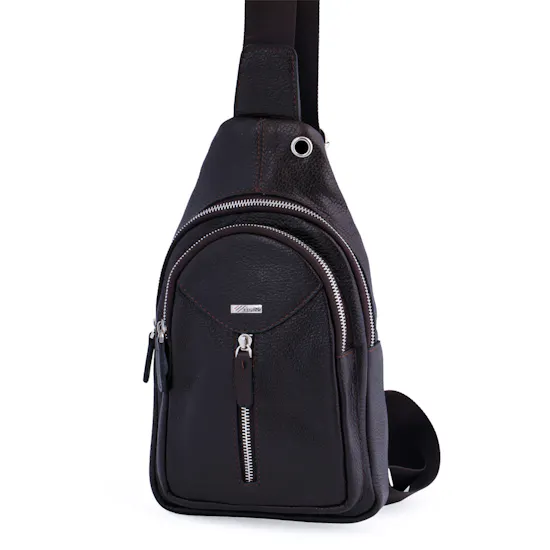 Reform Brown Small Side Bag | Men